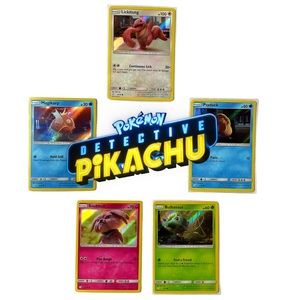 Pokémon Detective Pikachu Cards Pokemon Holo Cards Lot